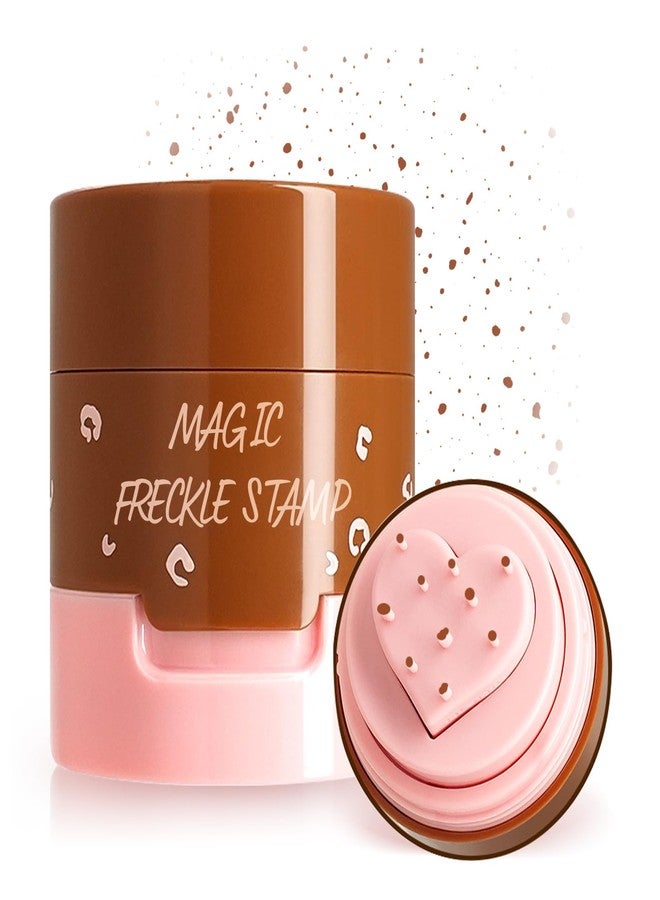 DAGEDA Liquid Freckle Stamp, Brown Freckle Stamp Pen Air Cushion, Quick-drying, Waterproof, Longlasting Natural Lifelike Freckles Makeup,Magic Fake Freckles for Freckles Makeup,02 Light - Image 1